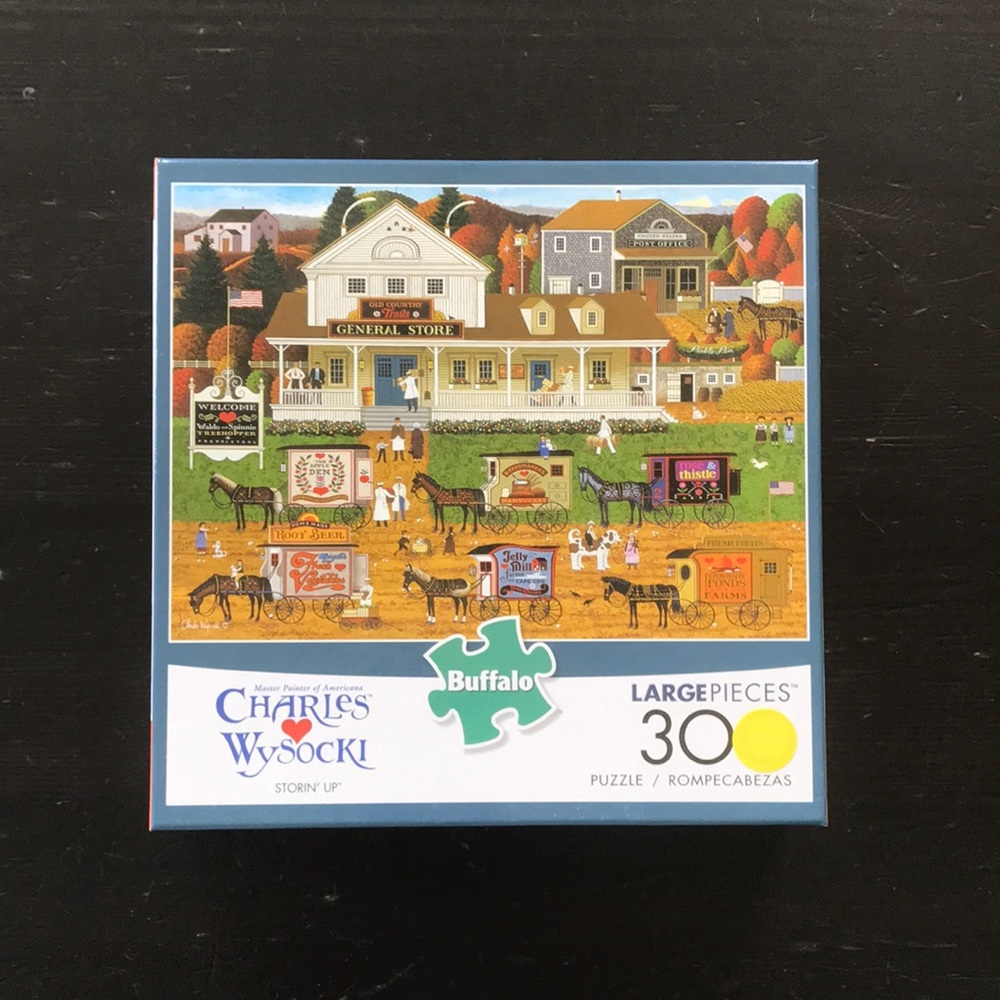 Charles Wysocki Large 300 Piece Puzzle